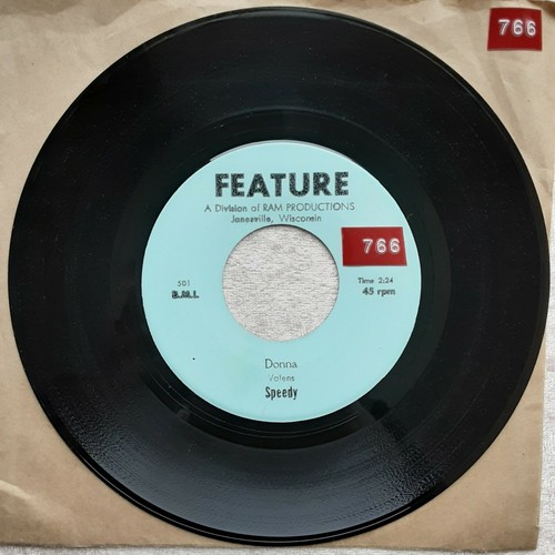 ULTRA RARE GARAGE 1965 MKE WI Speedy & The Alka-Seltzers FEATURE #1 Donna Stop - Picture 3 of 3