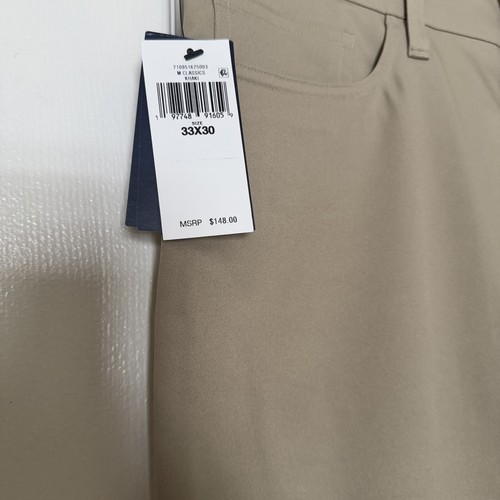 Polo Ralph Lauren Men’s 33X30 Active Fit Performance 5-Pocket Chino Khaki Pants - Picture 4 of 10