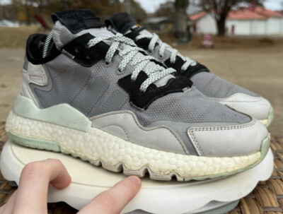 Size 8 - adidas Nite Jogger Grey Three 2019
