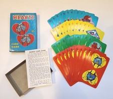 Vintage Hearts Card Game Made By E.E. Fairchild Corp. 421, 1950-60's