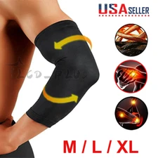 Elbow Brace Compression Support Sleeve Arthritis Tendonitis Arm Joint Pain US