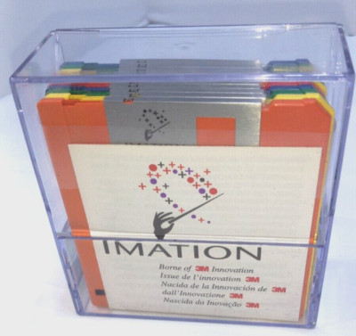 3M~Imation~Double Density~Diskettes~3.5''~Double Sided - 00234 (Pack of 9)