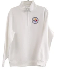 NFL Pittsburgh Steelers Heavyweight Mens 1/4 Zip Pullover S-4XL, LT-4XLT New
