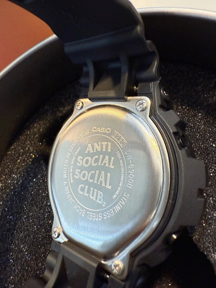 CASIO G-SHOCK DW6900ASSC23 Anti Social Social Club Limited CASIO G-SHOCK DW6900ASSC23 Anti Social Social Club Limited