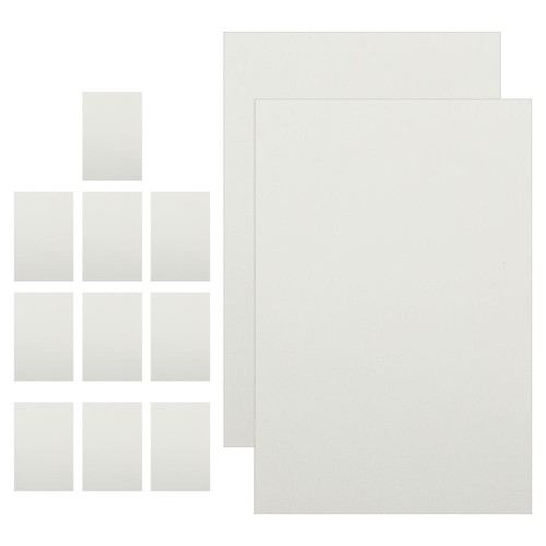 12Pcs DIY Blank Aluminum Plate Metal Board Photo Blank Sign Metal Board - 第 12/12 張圖片