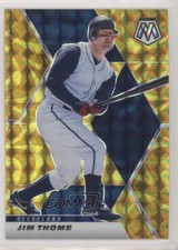 2021 Panini Mosaic Reactive Yellow Mosaic Prizm Jim Thome #155 HOF 3t1