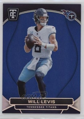 2024 Panini Totally Certified Mirror Platinum Blue 83/149 Will Levis #91 1o0z