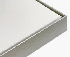 Floating Frame for 40x40 Canvas Paintings, 1.5" Deep  Metal Canvas Frame  Silver