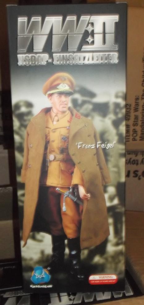 DID 1/6 Scale WWII German Franz Feigel Action Figure Einsatzleiter