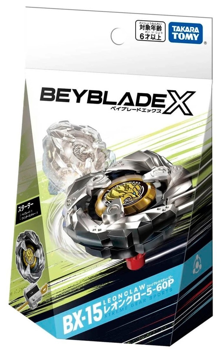 Takara Tomy Beyblade X BX-15 Starter Leon Claw 5-60P | eBay