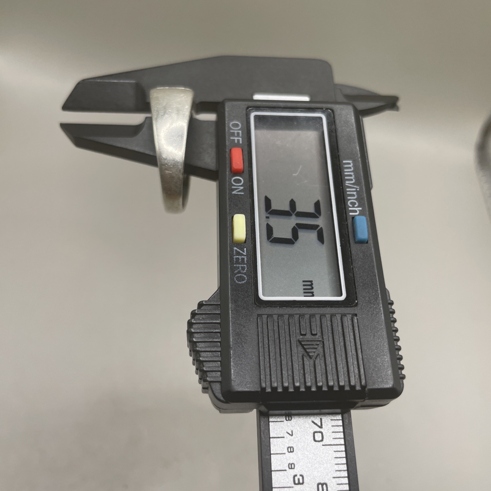 Solid Sterling Silver Dad Monogram Signet Silver … - image 9