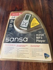 SanDisk Sansa m250 2 GB MP3 Player Complete Brand New Uses One AAA