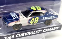 Greenlight 1/64 - Chevrolet Camaro 1969 Jimmie Johnson #48 Diecast Model Car
