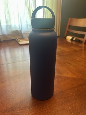 Adventuridge Blue Water Bottle Stainless Steel 1 Liter