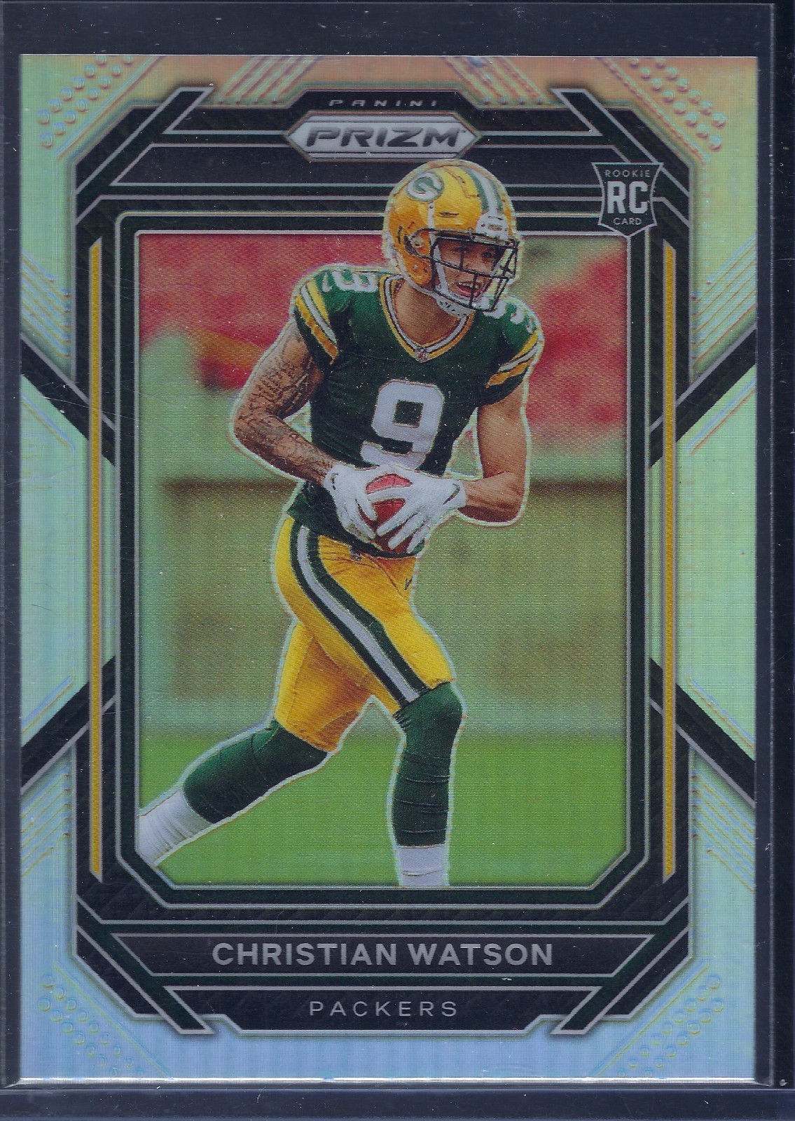 2022 Panini Prizm - Rookies Christian Watson #314 Silver Prizm (RC) Packers