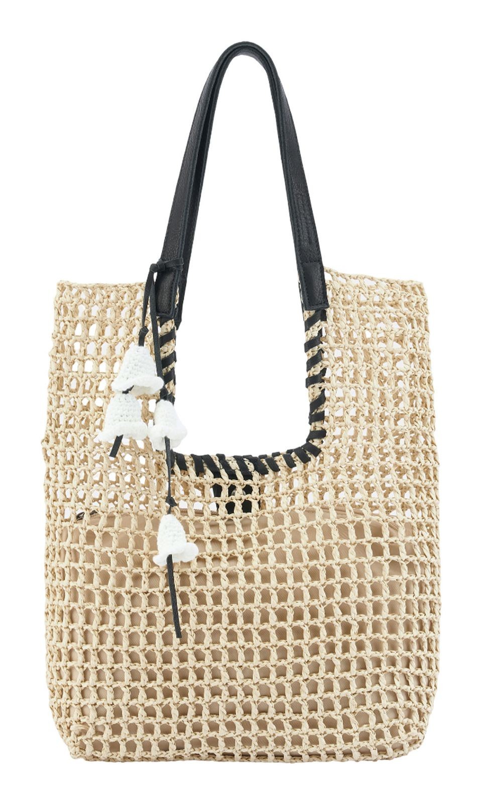 FREDsBRUDER High Shopper Natural Straw & Black