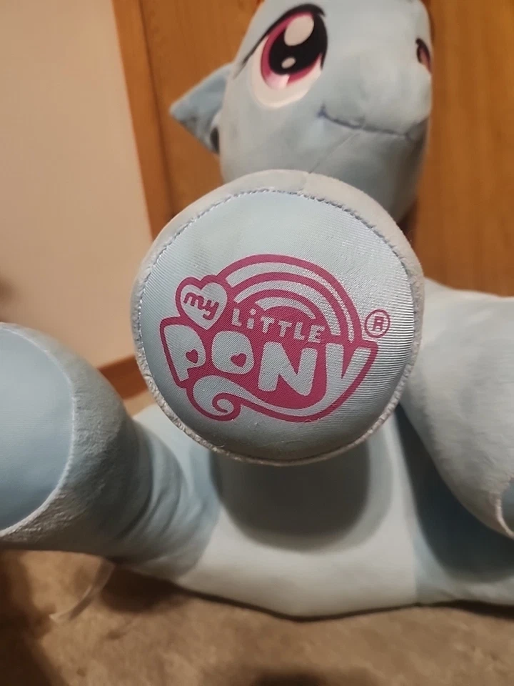 My Little Pony FiM 26 英寸 Rainbow Dash 巨型毛绒 2014 Aurora g4 — 第 2/4 张图片