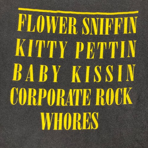 Vintage Nirvana Shirt Mens M Black 1992 Kurt Cobain Grunge Rock Band Smiley 90s - Picture 11 of 16