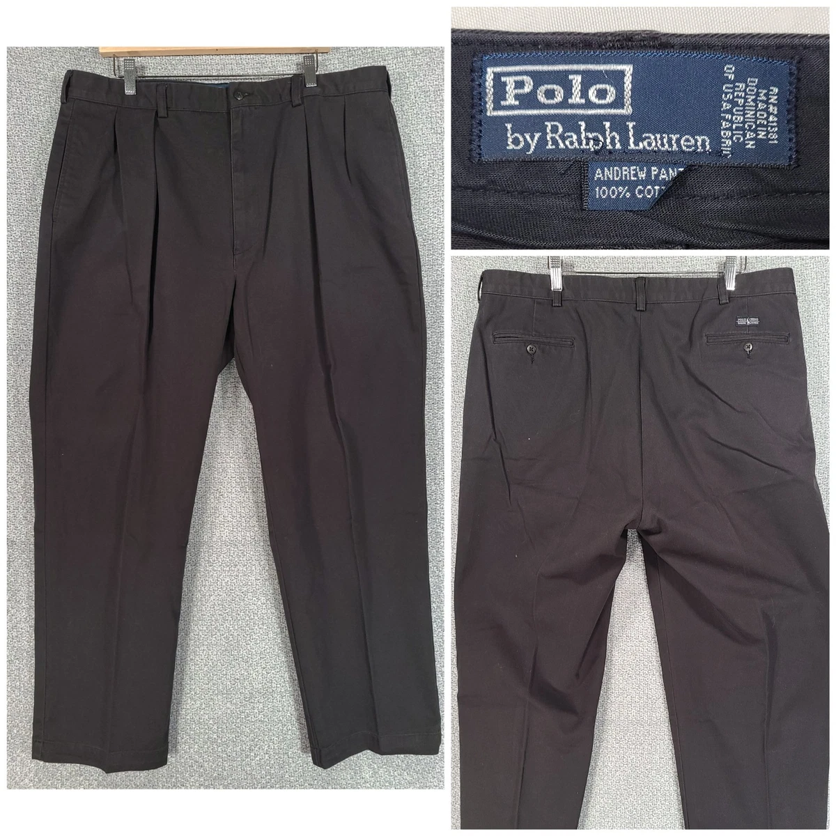 Polo Ralph Lauren Andrew Pleated Pants for Men for sale - eBay