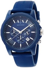 Reloj Hombre ARMANI EXCHANGE AX1327 Azul Cronógrafo Cuarzo Nuevo en Caja