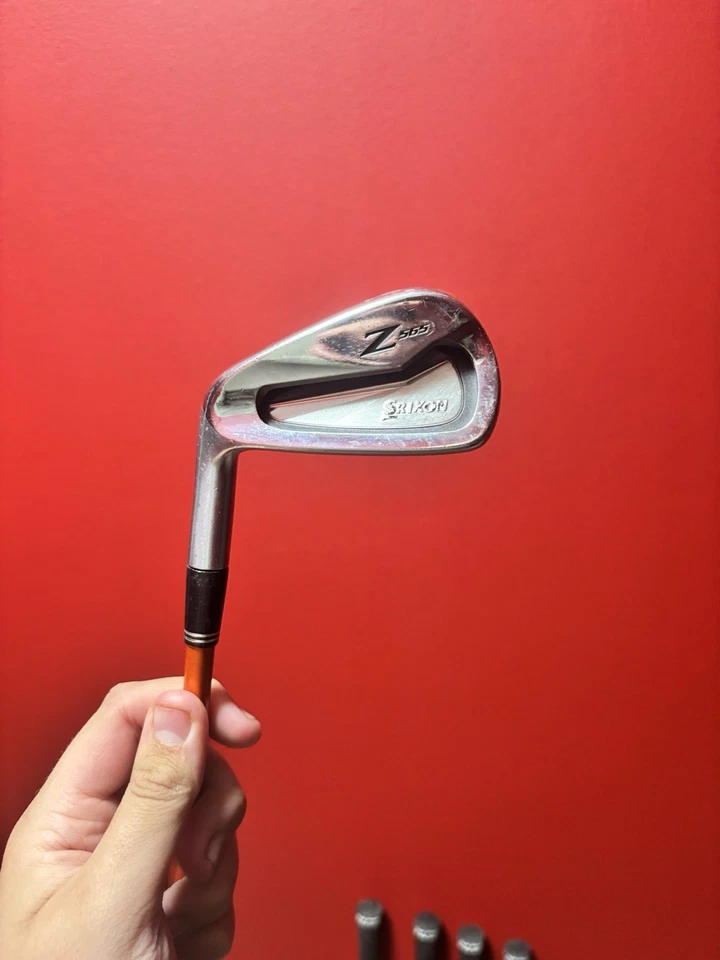 Juego de varillas de grafito flexibles rígidas para zurdos Srixon Z565 5-9 (sin PW) Foto 3 de 4