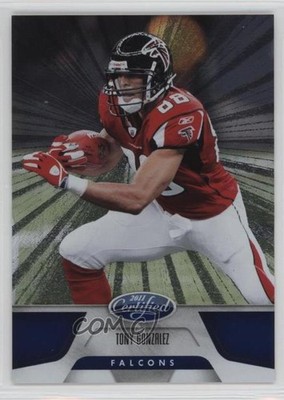 2011 Certified Platinum Blue 13/100 Tony Gonzalez #9 HOF 4hj