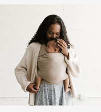 Solly Baby Wrap Carrier-TAUPE for Newborn to Toddler 8-25 Lbs.