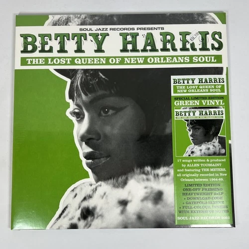 Betty Harris THE LOST QUEEN OF NEW ORLEANS SOUL Green Vinyl 2-LP RSD 2022 SEALED