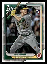 Zack Gelof 2024 Bowman #14 Oakland Athletics ROOKIE BUY10GET5FREE