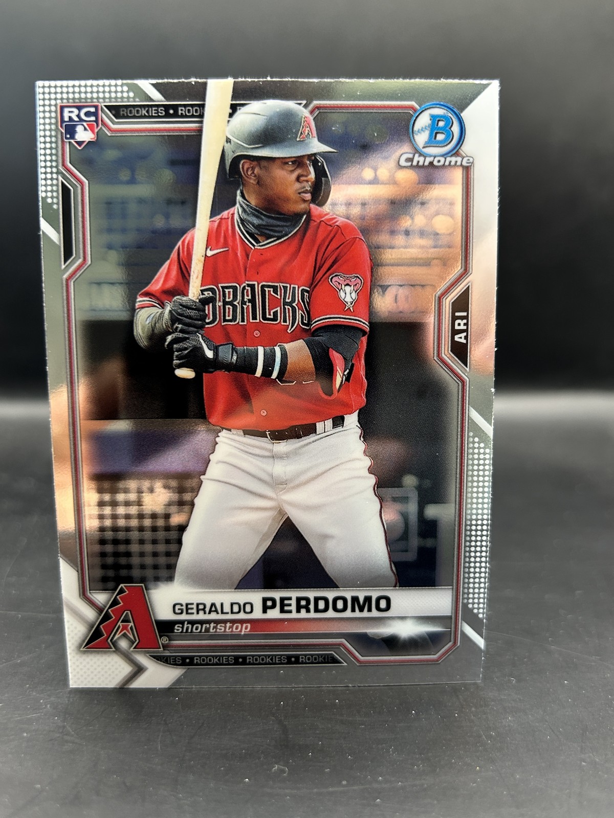 2021 Bowman Chrome #98 Geraldo Perdomo
