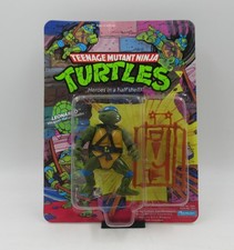 TMNT Leonardo 1988 Playmates 10-Back Unpunched MOC Sealed Vintage