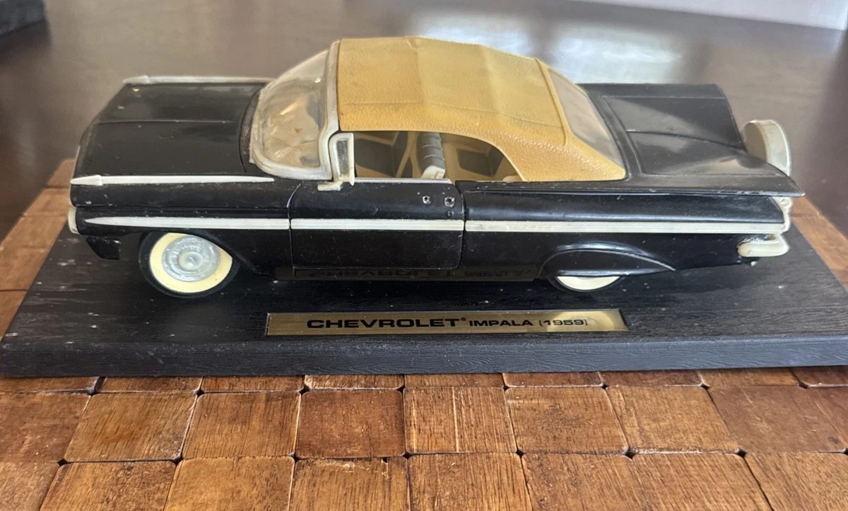 1959 Chevy Impala Model In Contemporary Manufacture Diecast Cars