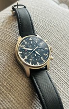 IWC Pilot Watch Chronograph IW377709 43mm -2019  Excellent Condition 