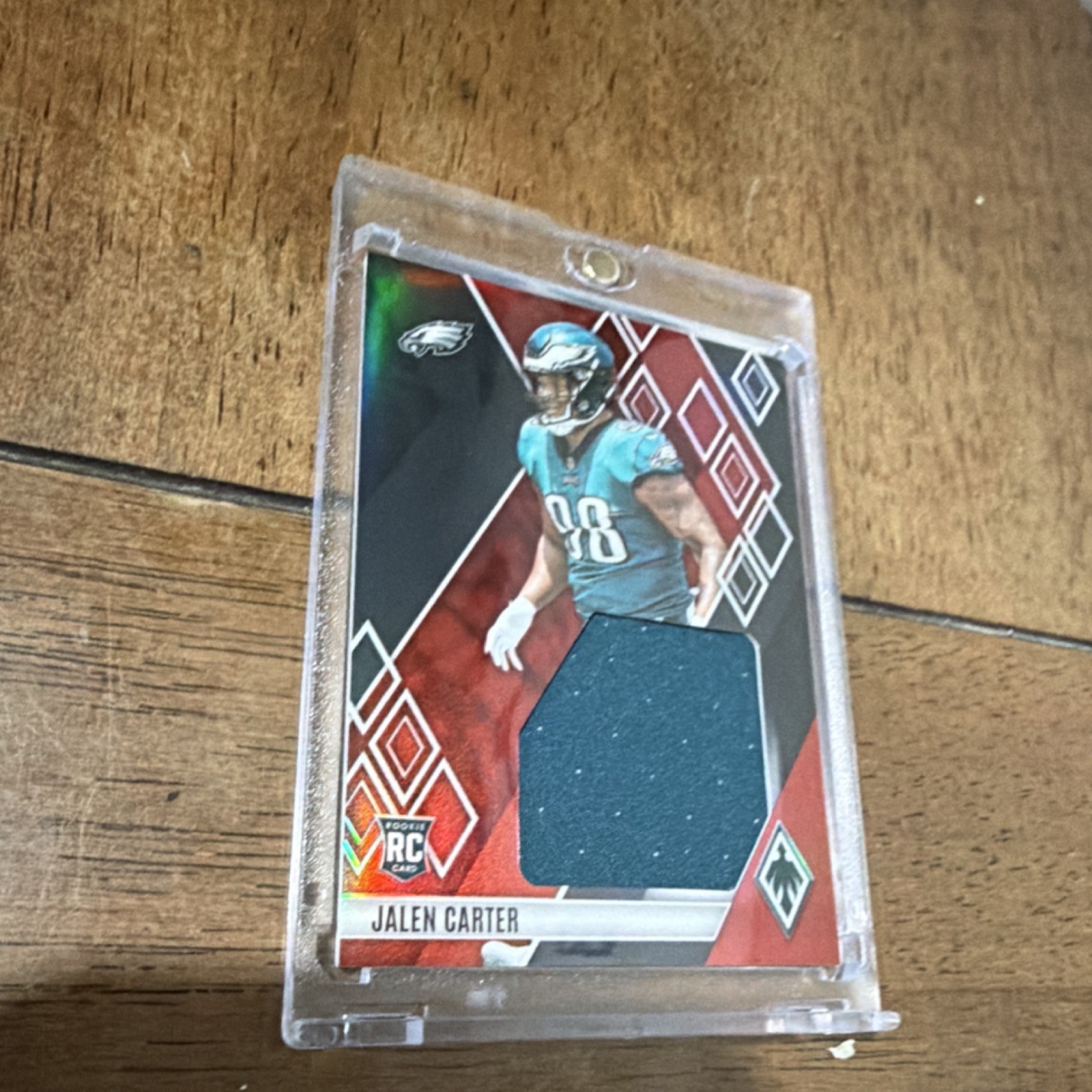 Jalen Carter Panini Phoenix Rookie Jumbo Memorabilia #RJMJC Base