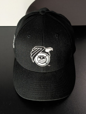 United States Coast Guard Hat Cap Adult Stretch Fitted M/L Black Embroidered USA