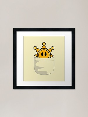 Pocket full of Sun Sprite Shine Fra Framed Wall Art Poster Canvas Print Picture