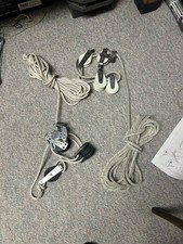 TWO BOOM BLOCKS PARTS FROM A 16 FT HOBIE SAIL CAT CATAMARAN SAILBOAT