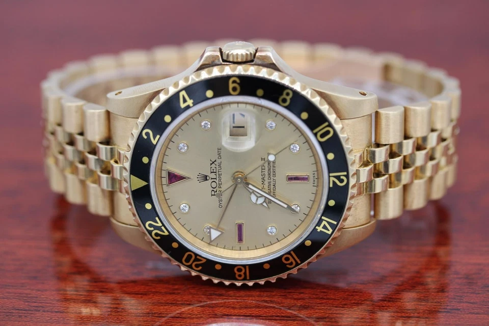 Rolex GMT Master 16758 Serti Dial - Image 3 of 4