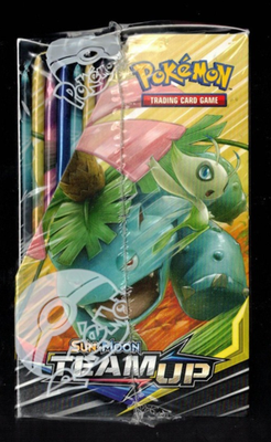 Pokemon Sun & Moon Team Up Booster Box Factory Sealed 36 Packs