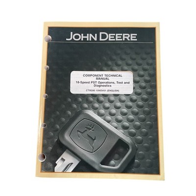 John Deere CTM280 18-Speed PST Operations Test & Diagnostics Technical Manual