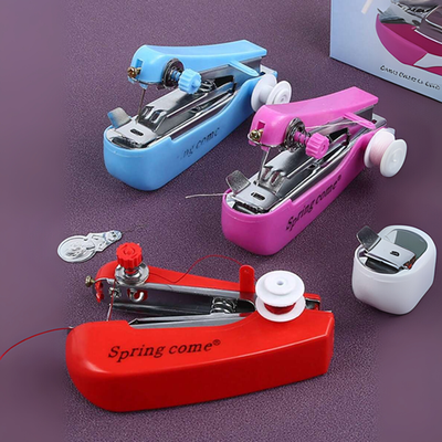 #ad #ad Mini Sewing Machine Handheld Sewing Stitching Machine Quick Sewing DIY Crafting $6.55