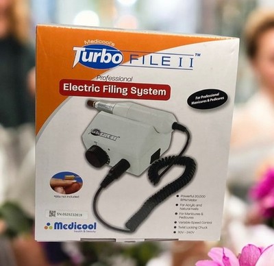 BUY NOW!!! MEDICOOL Turbo File Pro Electric Nail Filing System Mani/Pedi Machine