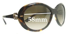 SFx Replacement Sunglass Lenses fits Gucci GG2988/S - 58mm Wide