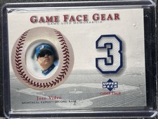 Vidro, Jose - 2003 Upper Deck Game Face - Swatch