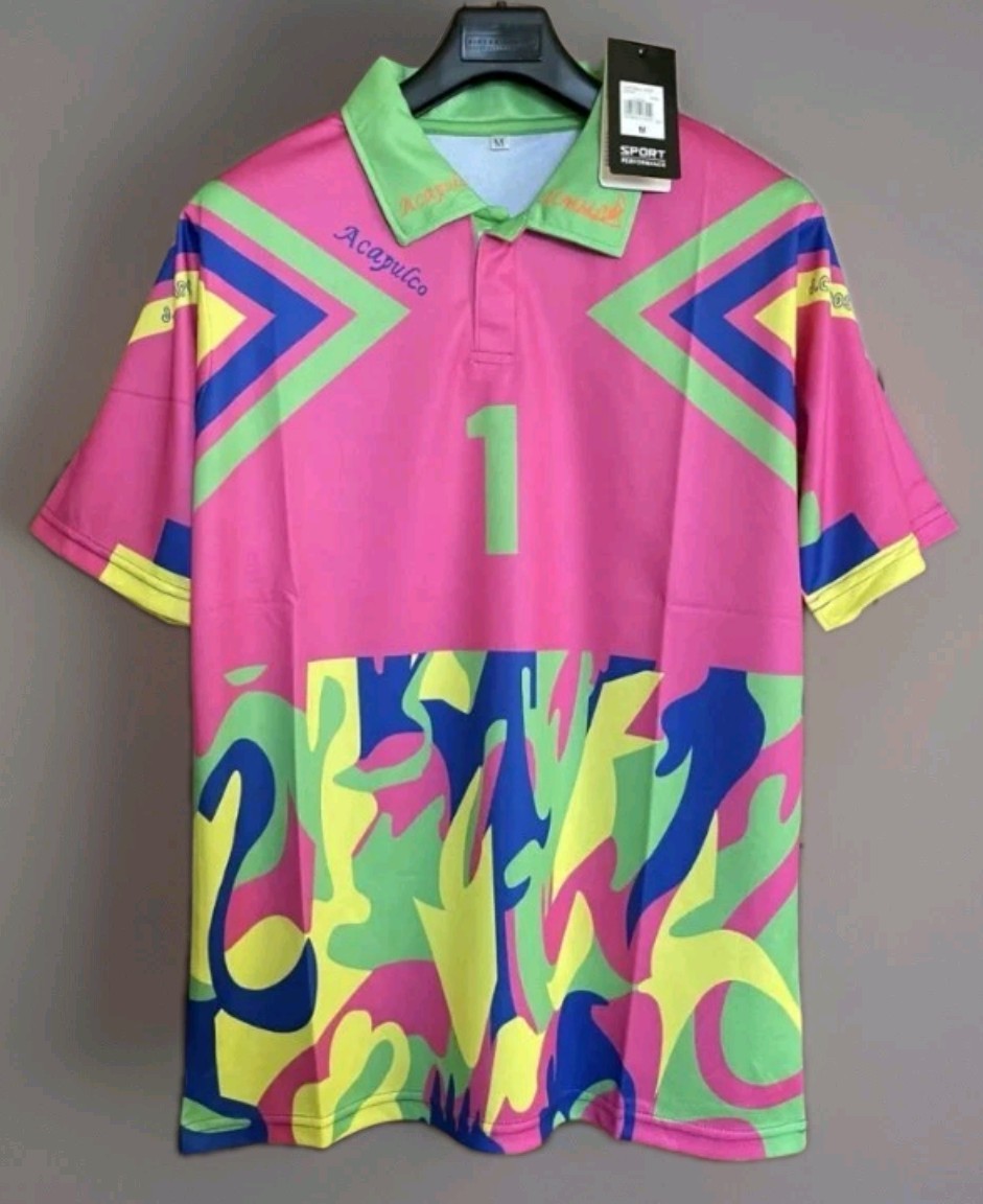 Jorge Campos PUMAS Jersey Rare Mexico Medium | eBay