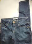 No Boundaries Girls Blue Skinny Jeans Size 7 Dark Wash Denim Slim Pockets — photo 1