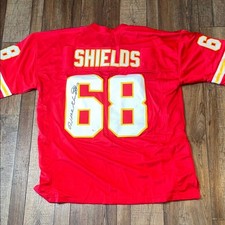 Kansas City Chiefs NFL #68 Will Shields signed jersey