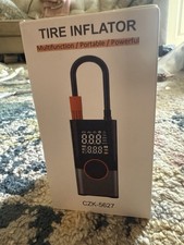 150 PSI Air Compressor Tire Inflator Fits Car Moto Bike Tires Air Pump Cordless.