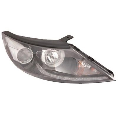 Scheinwerfer rechts mit Tagfahrlicht H7/ H7 glasklar für KIA Sportage SL