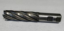 Weldon 1-1/4" (MARKED AS 1.215") HSS Square End Mill, 6 Flutes, 3-3/4" LOC